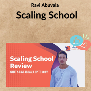 Ravi Abuvala - Scaling School