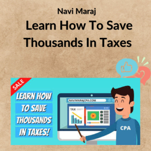 Navi Maraj – Learn How To Save Thousands In Taxes