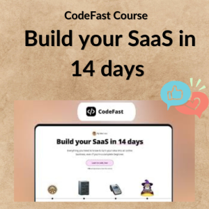 CodeFast Course - Build your SaaS in 14 days