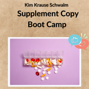 Kim Krause Schwalm – Supplement Copy Boot Camp