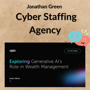 Jonathan Green – Cyber Staffing Agency