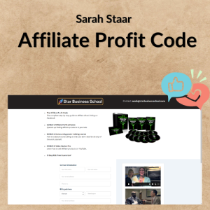 Sarah Staar – Affiliate Profit Code