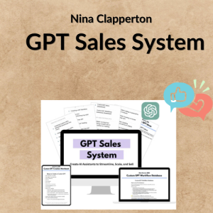Nina Clapperton – GPT Sales System