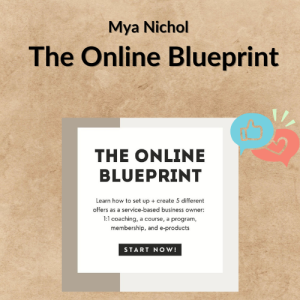 Mya Nichol – The Online Blueprint