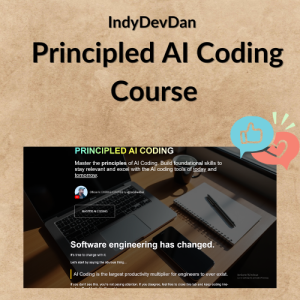 IndyDevDan - Principled AI Coding Course