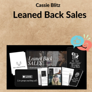 Cassie Blitz – Leaned Back Sales