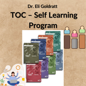 Dr. Eli Goldratt – TOC – Self Learning Program