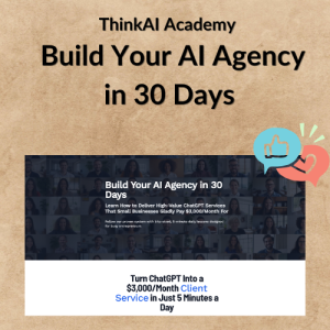 ThinkAI Academy - Build Your AI Agency in 30 Days