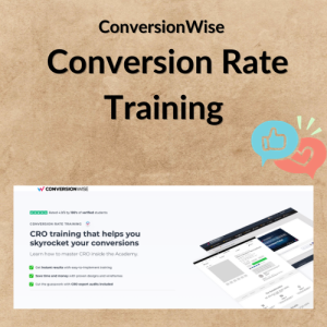 ConversionWise – Conversion Rate Training