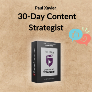 Paul Xavier β 30-Day Content Strategist