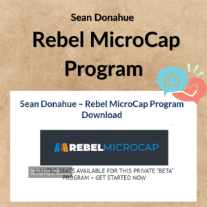 Sean Donahue – Rebel MicroCap Program