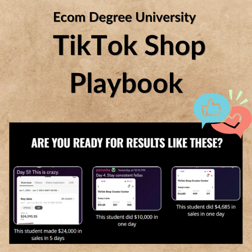 Ecom Degree University – TikTok Shop Playbook 1 Noi dung doan van ban cua ban 4 4 8