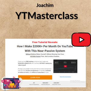 Joachim – YTMasterclass