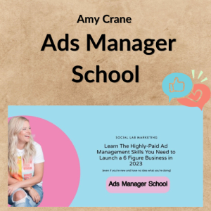 Amy Crane – Ads Manager School