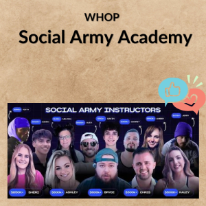 WHOP - Social Army Academy