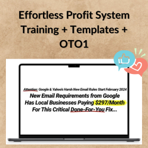 Effortless Profit System Training + Templates + OTO1