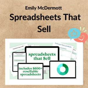 Emily McDermott – Spreadsheets That Sell