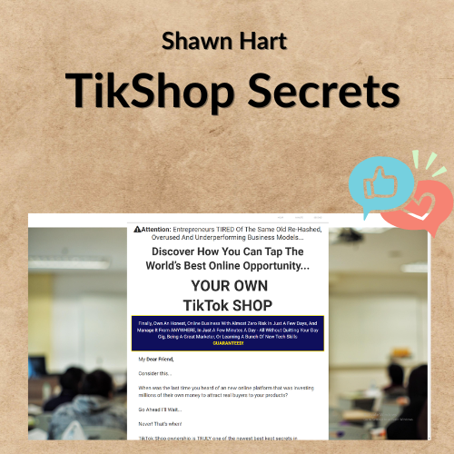 Shawn Hart – TikShop Secrets 1 Noi dung doan van ban cua ban 8 2 3