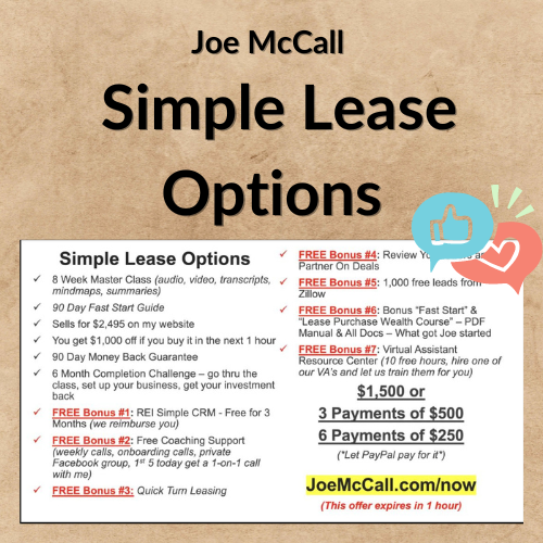 Joe McCall – Simple Lease Options 1 Noi dung doan van ban cua ban 8 6 1