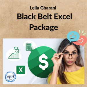 Leila Gharani - Black Belt Excel Package