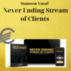 Mamoon Yusaf – Never Ending Stream of Clients