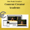 One Peak Creative – Content Creator Academy