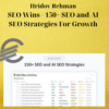 Hridoy Rehman - SEO Wins - 150+ SEO and AI SEO Strategies For Growth