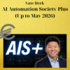 Nate Herk – AI Automation Society Plus (Up to May 2026)
