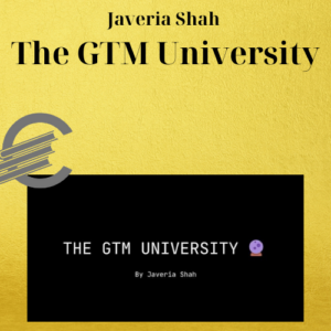 Javeria Shah – The GTM University