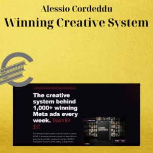 Alessio Cordeddu – Winning Creative System