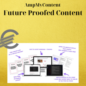 AmpMyContent – Future Proofed Content